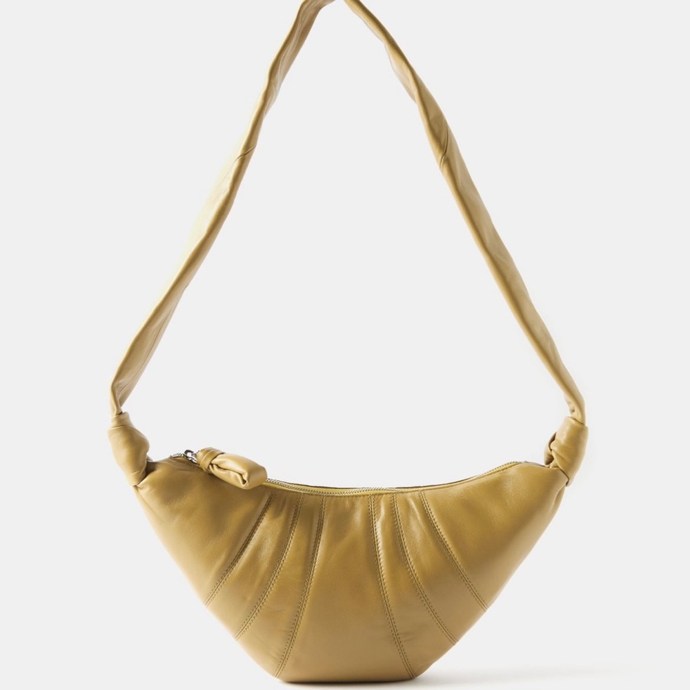 NWT Lemaire Croissant small leather shoulder bag